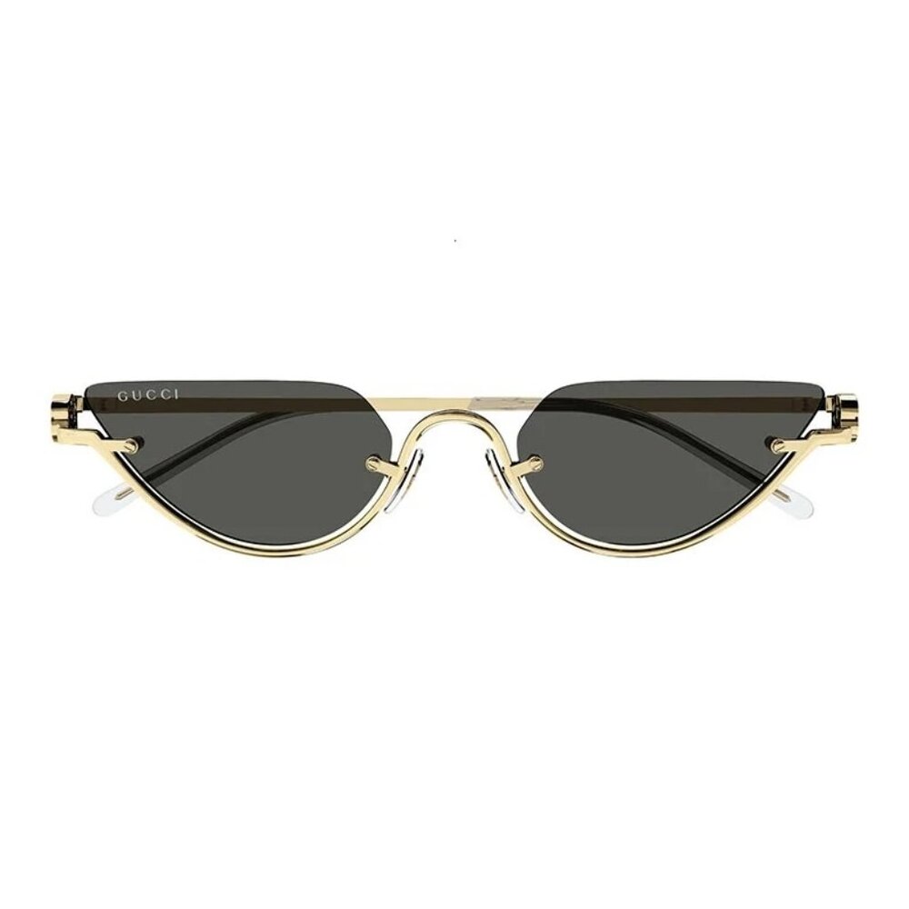 NEW GUCCI SUNGLASSES GOLD WOMEN CAT EYE EYEWEAR GUCCI GG1603S 001 - Picture 2 of 4